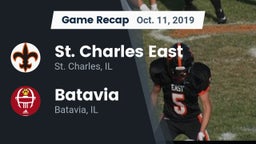 Recap: St. Charles East  vs. Batavia  2019