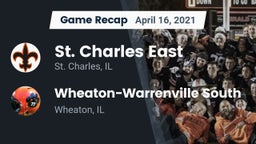 Recap: St. Charles East  vs. Wheaton-Warrenville South  2021