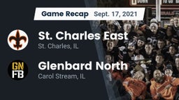 Recap: St. Charles East  vs. Glenbard North  2021