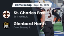 Recap: St. Charles East  vs. Glenbard North  2022