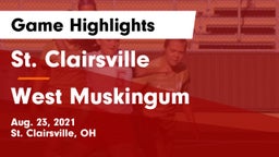 St. Clairsville  vs West Muskingum  Game Highlights - Aug. 23, 2021