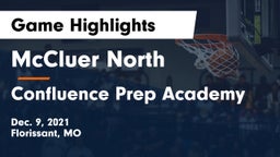 McCluer North  vs Confluence Prep Academy  Game Highlights - Dec. 9, 2021