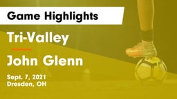 Tri-Valley  vs John Glenn  Game Highlights - Sept. 7, 2021