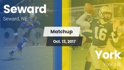 Matchup: Seward  vs. York  2017