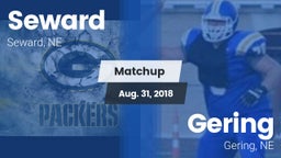 Matchup: Seward  vs. Gering  2018