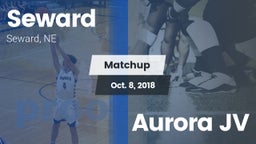 Matchup: Seward  vs. Aurora JV 2018