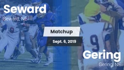 Matchup: Seward  vs. Gering  2019