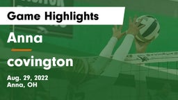 Anna  vs covington   Game Highlights - Aug. 29, 2022