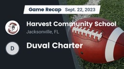 Recap: Harvest Community School vs. Duval Charter 2023