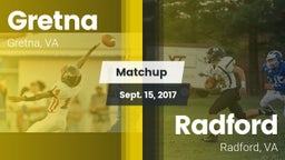 Matchup: Gretna  vs. Radford  2017