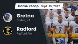 Recap: Gretna  vs. Radford  2017