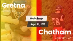 Matchup: Gretna  vs. Chatham  2017