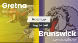 Matchup: Gretna  vs. Brunswick  2018