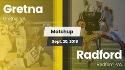 Matchup: Gretna  vs. Radford  2019