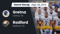 Recap: Gretna  vs. Radford  2019