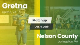 Matchup: Gretna  vs. Nelson County  2019