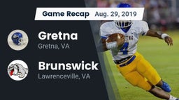 Recap: Gretna  vs. Brunswick  2019
