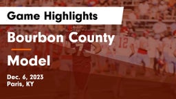 Bourbon County  vs Model  Game Highlights - Dec. 6, 2023