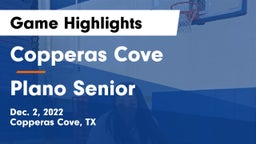 Copperas Cove  vs Plano Senior  Game Highlights - Dec. 2, 2022