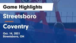 Streetsboro  vs Coventry  Game Highlights - Oct. 14, 2021