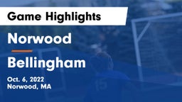Norwood  vs Bellingham  Game Highlights - Oct. 6, 2022