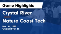 Crystal River  vs Nature Coast Tech  Game Highlights - Dec. 11, 2020