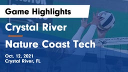 Crystal River  vs Nature Coast Tech  Game Highlights - Oct. 12, 2021