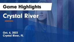 Crystal River  Game Highlights - Oct. 6, 2022