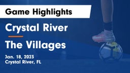 Crystal River  vs The Villages  Game Highlights - Jan. 18, 2023