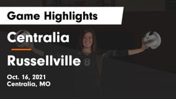 Centralia  vs Russellville  Game Highlights - Oct. 16, 2021