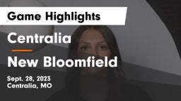 Centralia  vs New Bloomfield  Game Highlights - Sept. 28, 2023