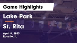 Lake Park  vs St. Rita Game Highlights - April 8, 2023