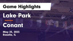 Lake Park  vs Conant  Game Highlights - May 25, 2023