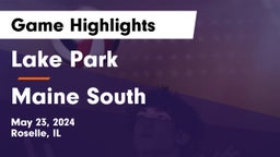 Lake Park  vs Maine South Game Highlights - May 23, 2024