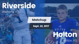 Matchup: Riverside High vs. Holton  2017