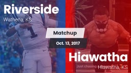 Matchup: Riverside High vs. Hiawatha  2017