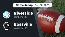 Recap: Riverside  vs. Rossville  2020