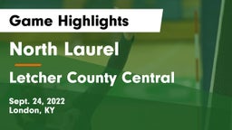North Laurel  vs Letcher County Central  Game Highlights - Sept. 24, 2022