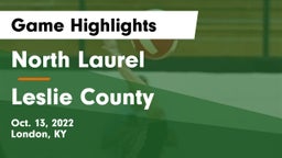 North Laurel  vs Leslie County  Game Highlights - Oct. 13, 2022