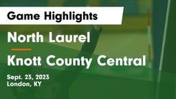 North Laurel  vs Knott County Central Game Highlights - Sept. 23, 2023