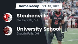 Recap: Steubenville  vs. University School 2023