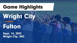Wright City  vs Fulton  Game Highlights - Sept. 14, 2023