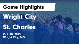 Wright City  vs St. Charles  Game Highlights - Oct. 20, 2023