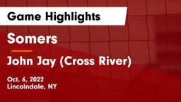 Somers  vs John Jay  (Cross River) Game Highlights - Oct. 6, 2022