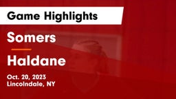 Somers  vs Haldane  Game Highlights - Oct. 20, 2023