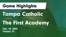 Tampa Catholic  vs The First Academy Game Highlights - Feb. 18, 2022