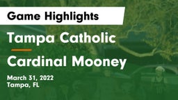 Tampa Catholic  vs Cardinal Mooney  Game Highlights - March 31, 2022