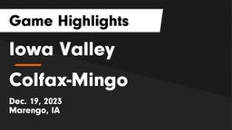 Iowa Valley  vs Colfax-Mingo  Game Highlights - Dec. 19, 2023