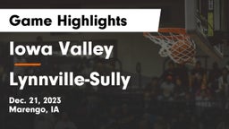 Iowa Valley  vs Lynnville-Sully  Game Highlights - Dec. 21, 2023