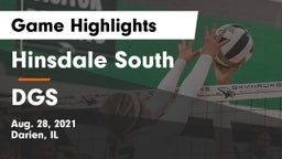 Hinsdale South  vs DGS Game Highlights - Aug. 28, 2021